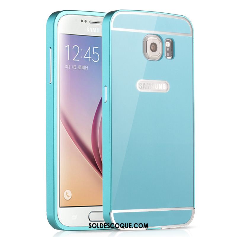 Coque Samsung Galaxy S6 Couvercle Arrière Téléphone Portable Border Protection Étui Pas Cher