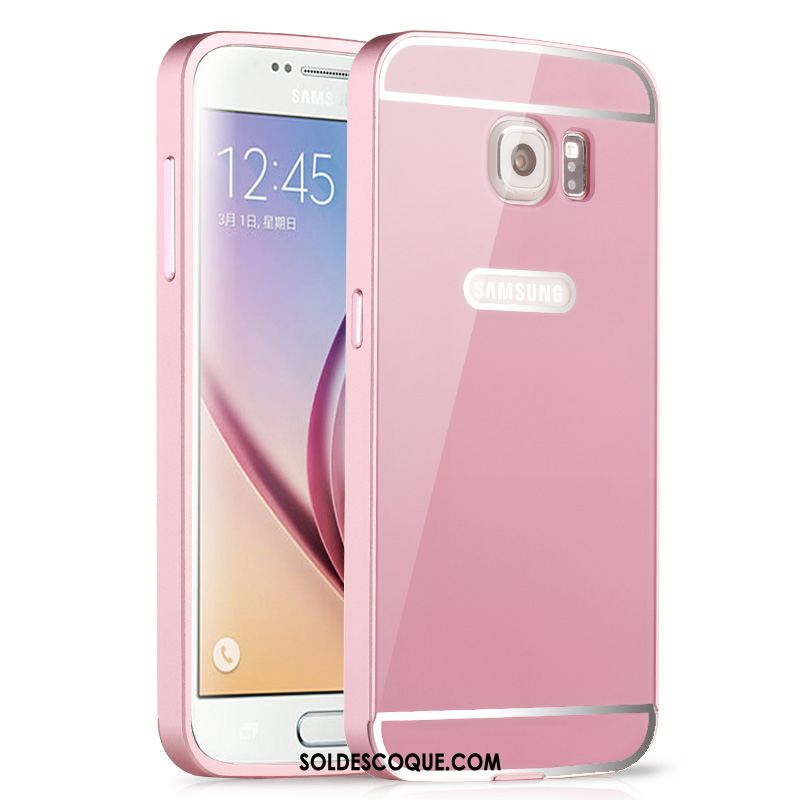 Coque Samsung Galaxy S6 Couvercle Arrière Téléphone Portable Border Protection Étui Pas Cher