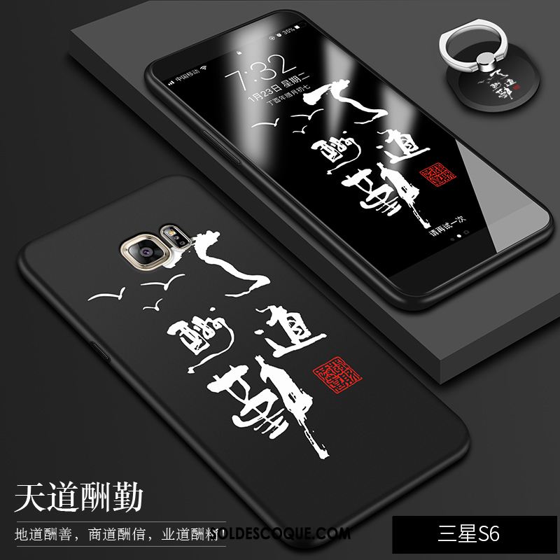 Coque Samsung Galaxy S6 Créatif Incassable Silicone Téléphone Portable Protection Pas Cher