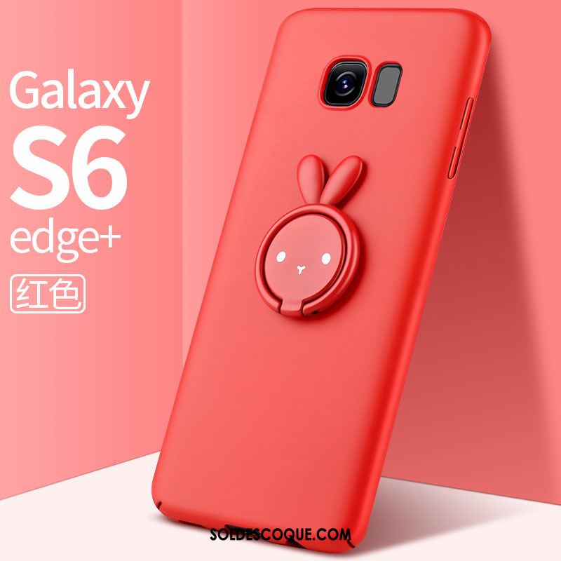 Coque Samsung Galaxy S6 Edge Créatif Étoile Incassable Très Mince Net Rouge Soldes