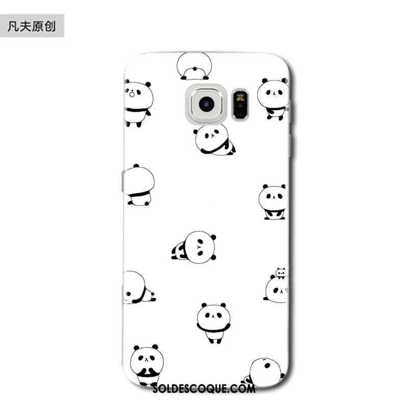 Coque Samsung Galaxy S6 Edge Dessin Animé Chat Charmant Étoile Fluide Doux Housse En Ligne