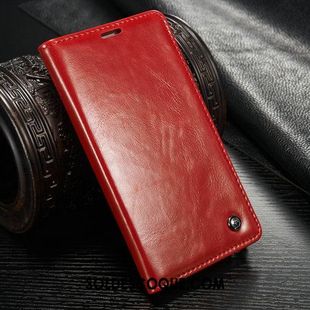 Coque Samsung Galaxy S6 Edge Vin Rouge Étoile Étui Cuir Véritable Étui En Cuir En Ligne