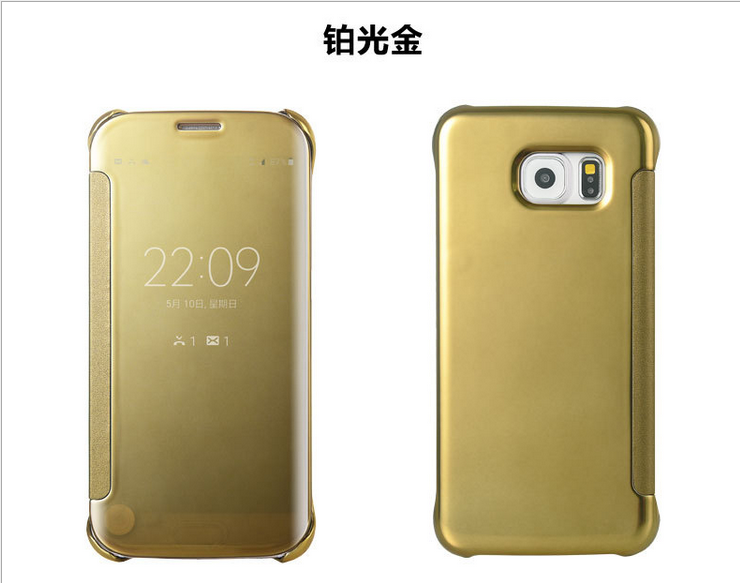 Coque Samsung Galaxy S6 Edge Étoile Incassable Protection Étui En Cuir Accessoires En Ligne