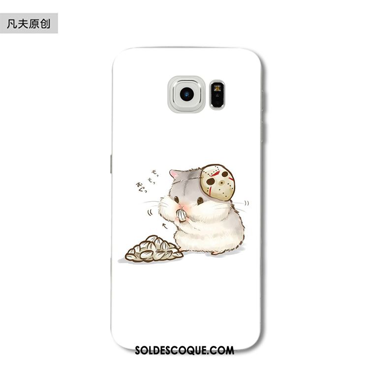 Coque Samsung Galaxy S6 Edge Étoile Rat Drôle Protection Silicone Pas Cher