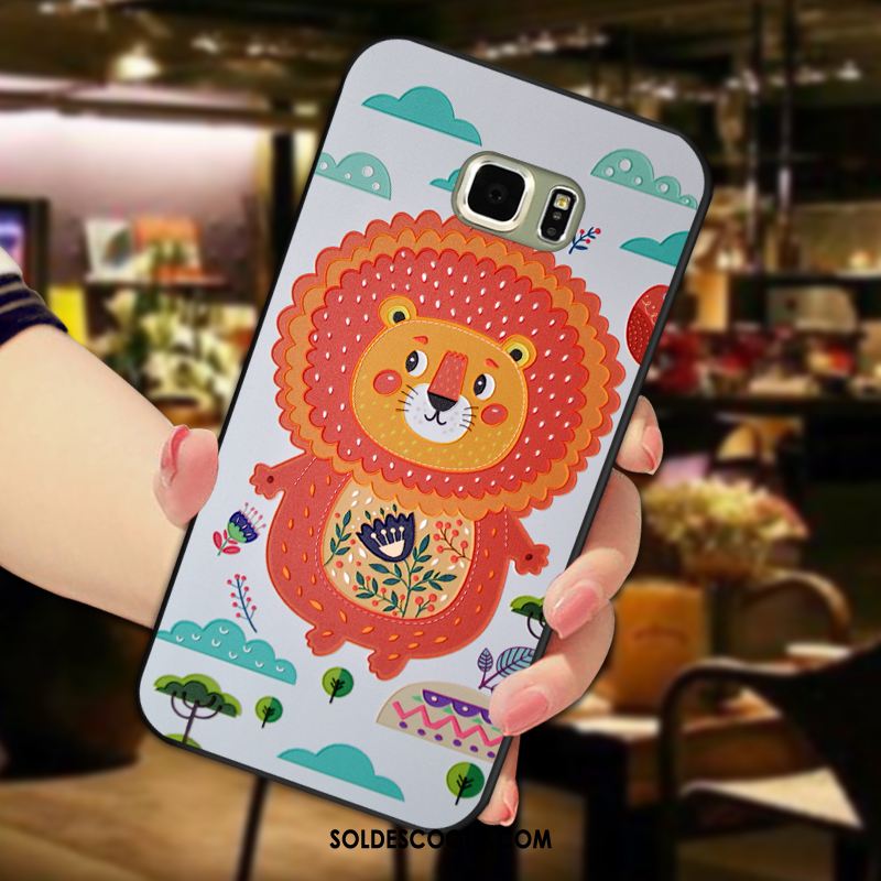 Coque Samsung Galaxy S6 Edge Étui Étoile Animal Téléphone Portable Dessin Animé France