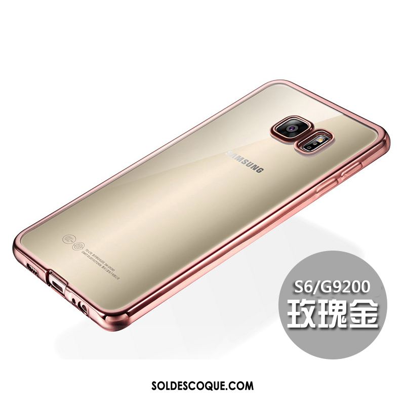 Coque Samsung Galaxy S6 Incassable Silicone Très Mince Étui Téléphone Portable France
