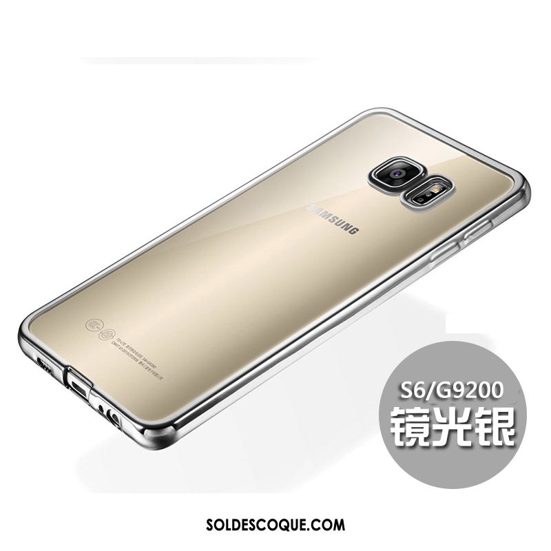 Coque Samsung Galaxy S6 Incassable Silicone Très Mince Étui Téléphone Portable France