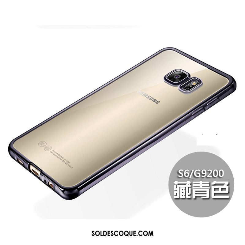 Coque Samsung Galaxy S6 Incassable Silicone Très Mince Étui Téléphone Portable France