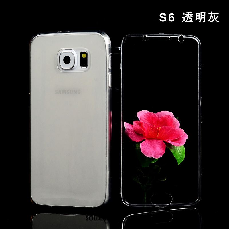 Coque Samsung Galaxy S6 Protection Fluide Doux Incassable Téléphone Portable Étoile Pas Cher