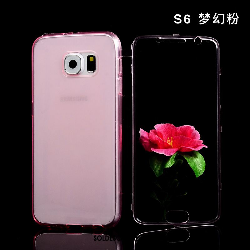 Coque Samsung Galaxy S6 Protection Fluide Doux Incassable Téléphone Portable Étoile Pas Cher