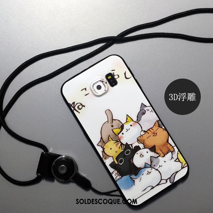 Coque Samsung Galaxy S6 Protection Incassable Dessin Animé Étoile Fluide Doux En Ligne