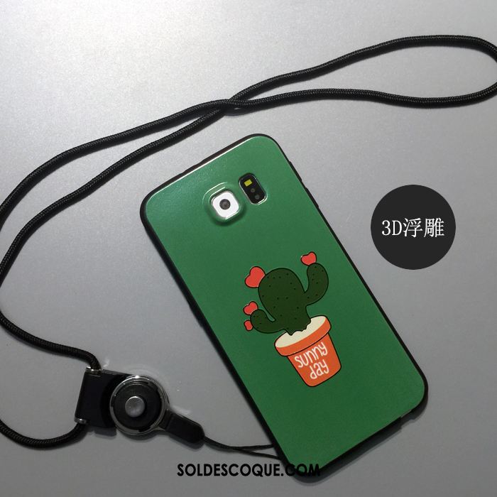 Coque Samsung Galaxy S6 Protection Incassable Dessin Animé Étoile Fluide Doux En Ligne