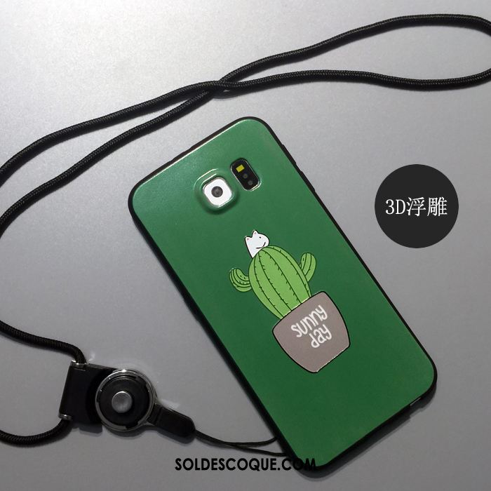 Coque Samsung Galaxy S6 Protection Incassable Dessin Animé Étoile Fluide Doux En Ligne