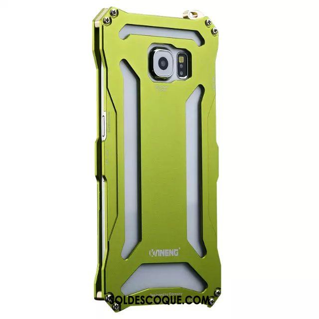 Coque Samsung Galaxy S6 Protection Téléphone Portable Étoile Frog Orange Pas Cher