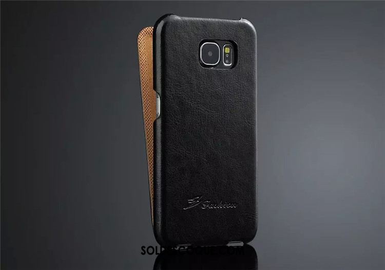 Coque Samsung Galaxy S6 Protection Étui En Cuir Étoile Clamshell Cuir Véritable Pas Cher