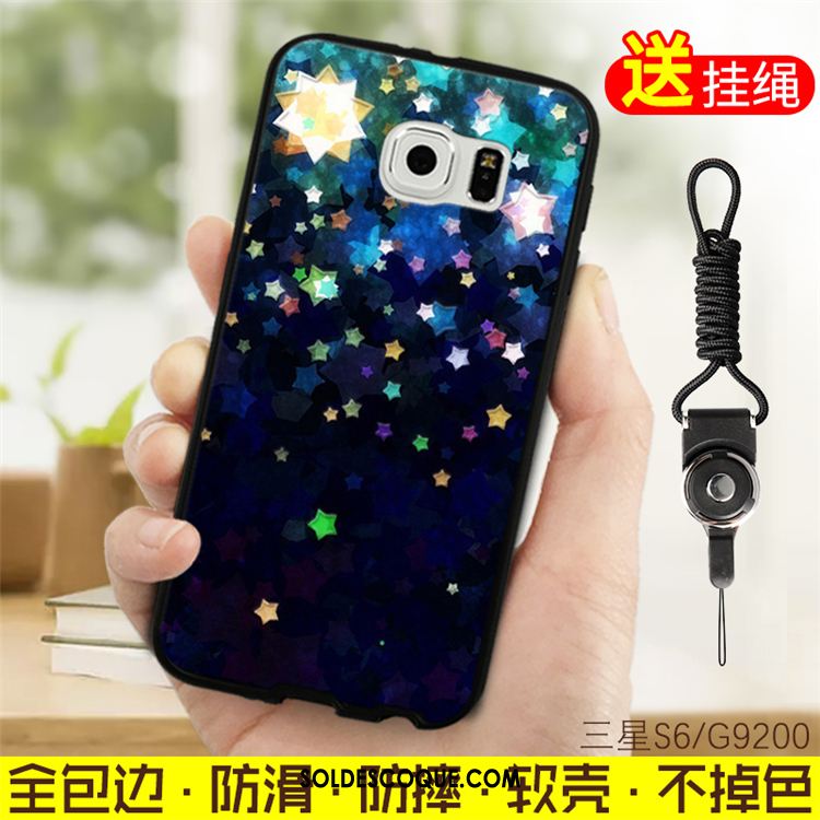 Coque Samsung Galaxy S6 Rose Fluide Doux Silicone Incassable Téléphone Portable Pas Cher
