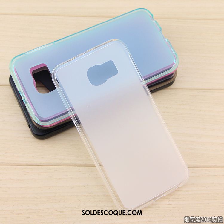 Coque Samsung Galaxy S6 Téléphone Portable Protection Silicone Fluide Doux Étoile En Vente
