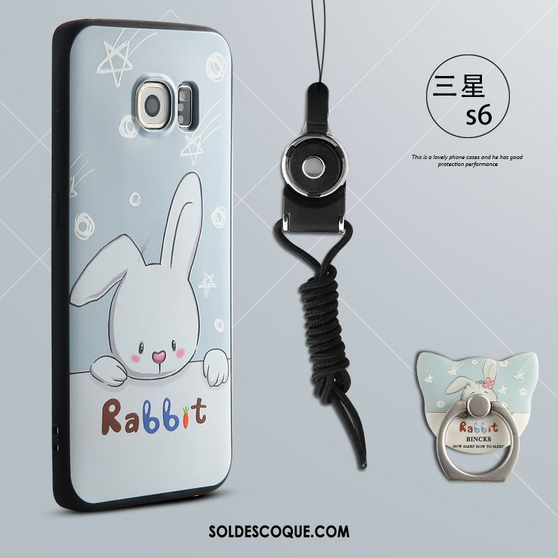 Coque Samsung Galaxy S6 Téléphone Portable Étoile Silicone Dessin Animé En Ligne