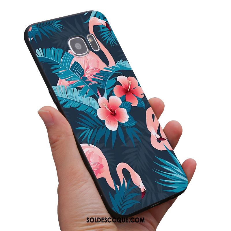 Coque Samsung Galaxy S6 Étoile Silicone Fluide Doux Téléphone Portable Art En Vente