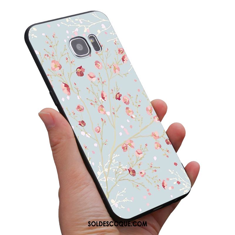 Coque Samsung Galaxy S6 Étoile Silicone Fluide Doux Téléphone Portable Art En Vente