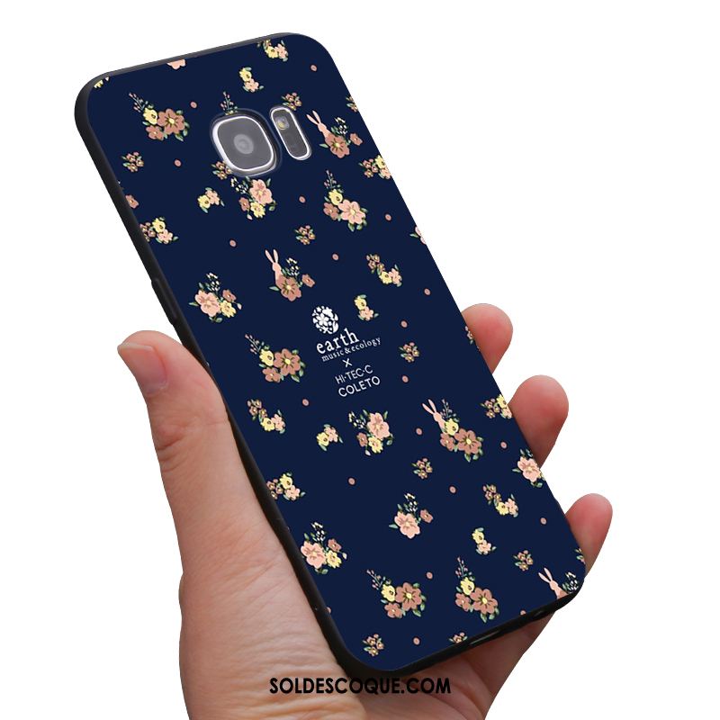 Coque Samsung Galaxy S6 Étoile Silicone Fluide Doux Téléphone Portable Art En Vente