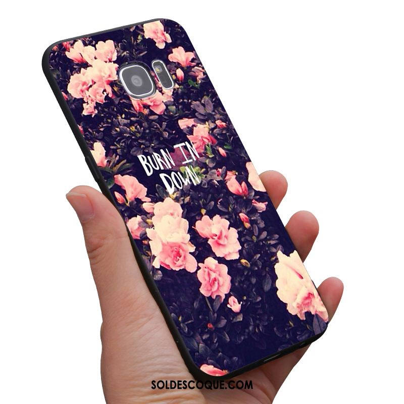 Coque Samsung Galaxy S6 Étoile Silicone Fluide Doux Téléphone Portable Art En Vente