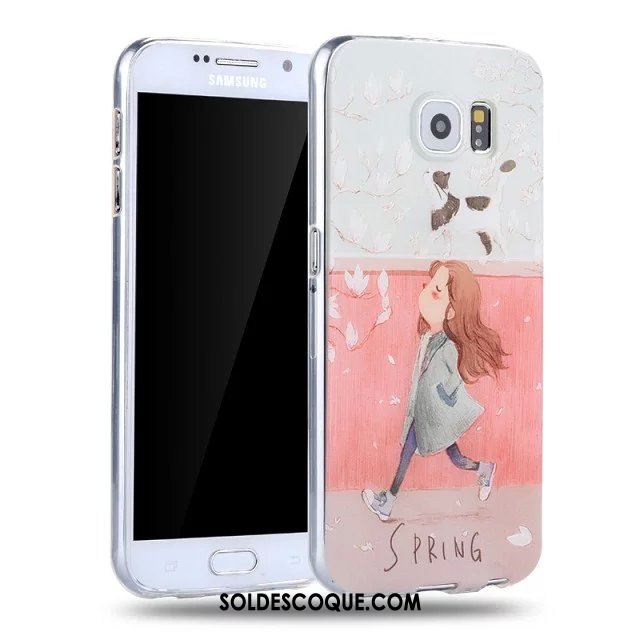 Coque Samsung Galaxy S6 Étoile Téléphone Portable Dessin Animé Étui Silicone Pas Cher