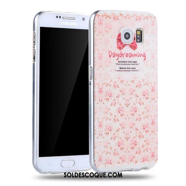Coque Samsung Galaxy S6 Étoile Téléphone Portable Dessin Animé Étui Silicone Pas Cher