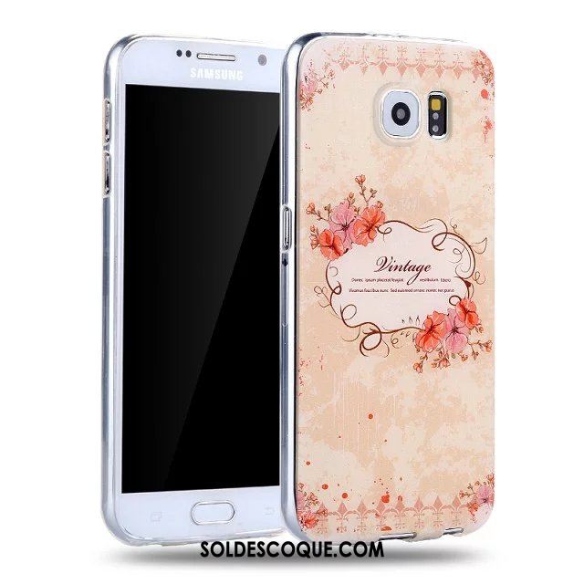 Coque Samsung Galaxy S6 Étoile Téléphone Portable Dessin Animé Étui Silicone Pas Cher