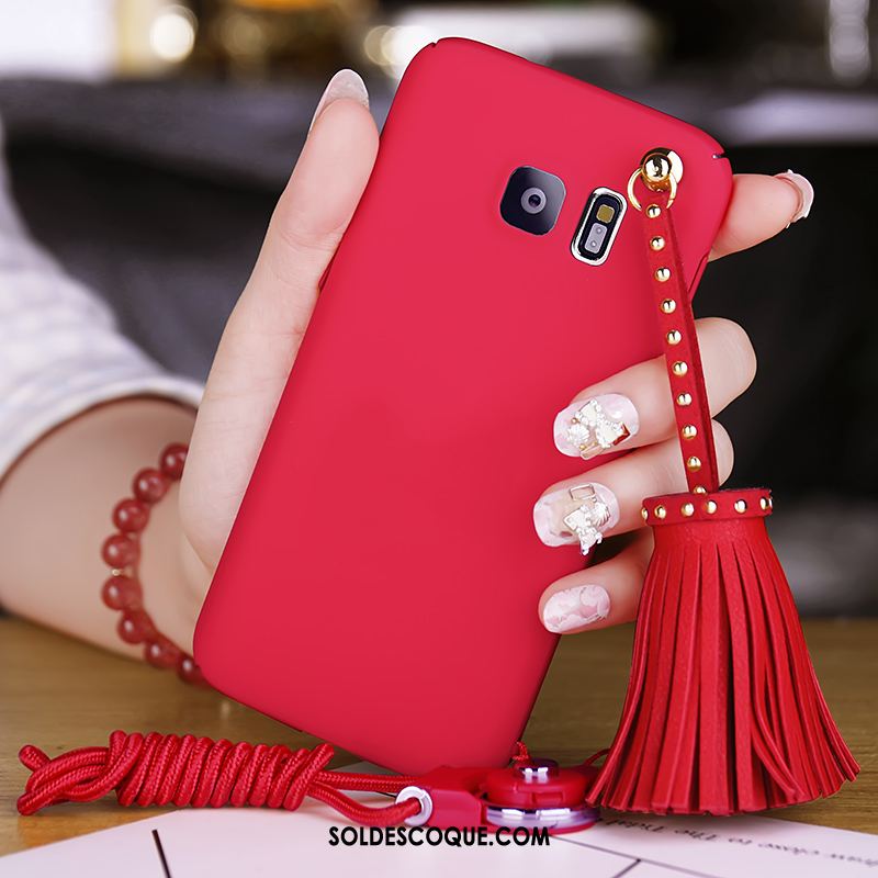 Coque Samsung Galaxy S7 Couvercle Arrière Rouge Sac Étoile Téléphone Portable En Ligne