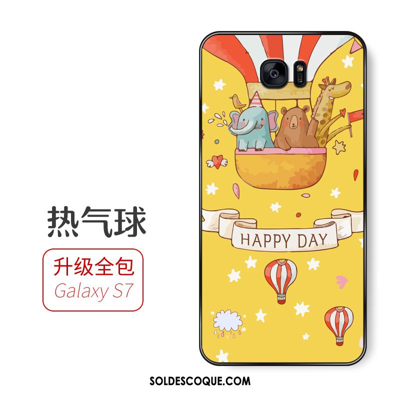 Coque Samsung Galaxy S7 Dessin Animé Étoile Téléphone Portable Étui Incassable Soldes