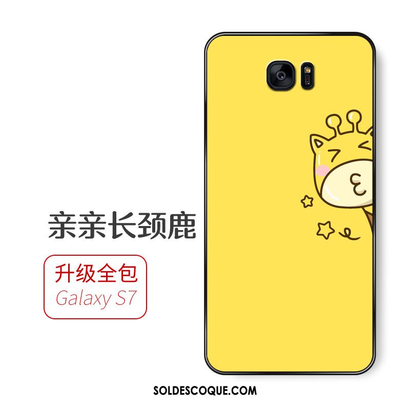 Coque Samsung Galaxy S7 Dessin Animé Étoile Téléphone Portable Étui Incassable Soldes