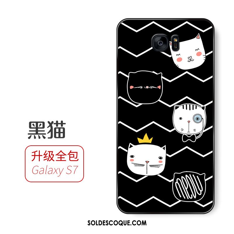 Coque Samsung Galaxy S7 Dessin Animé Étoile Téléphone Portable Étui Incassable Soldes