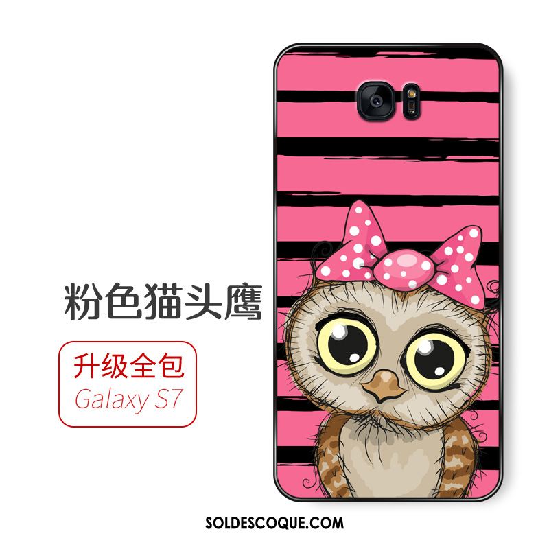 Coque Samsung Galaxy S7 Dessin Animé Étoile Téléphone Portable Étui Incassable Soldes