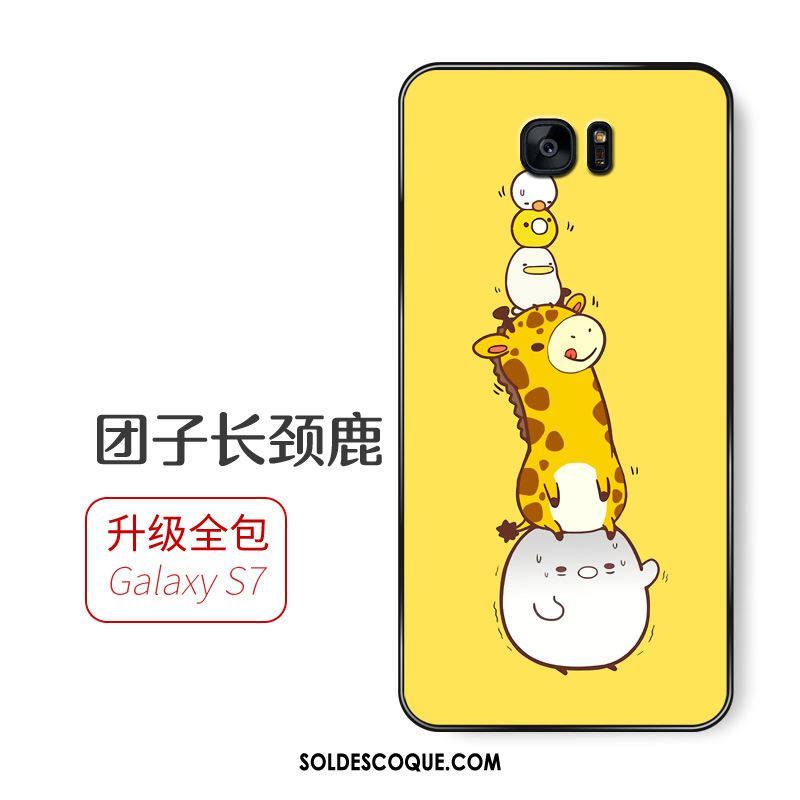 Coque Samsung Galaxy S7 Dessin Animé Étoile Téléphone Portable Étui Incassable Soldes