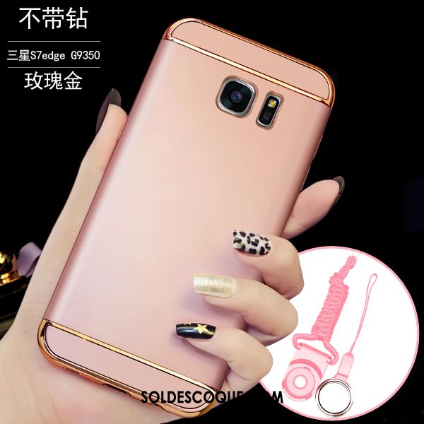 Coque Samsung Galaxy S7 Edge Incassable Étoile Étui Créatif Téléphone Portable Housse Pas Cher