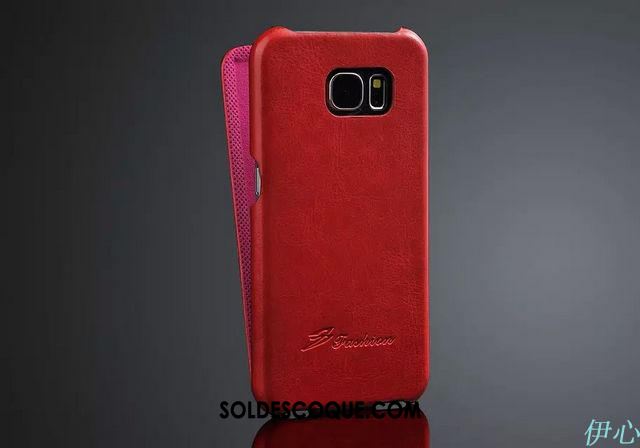 Coque Samsung Galaxy S7 Edge Légère Étoile Protection Étui En Cuir Téléphone Portable En Ligne
