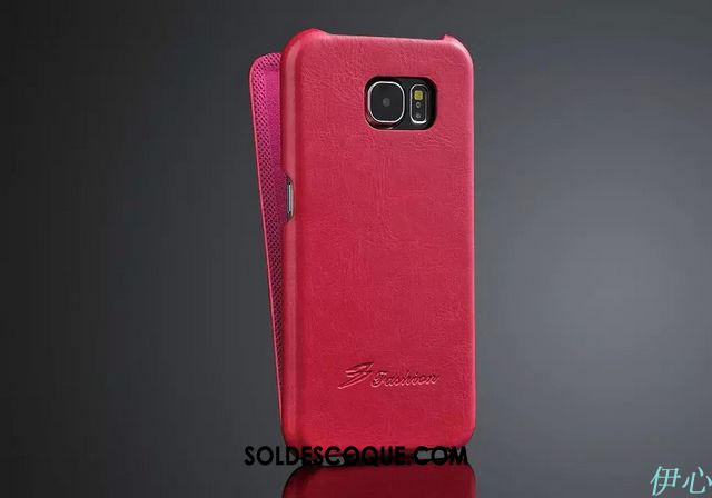 Coque Samsung Galaxy S7 Edge Légère Étoile Protection Étui En Cuir Téléphone Portable En Ligne