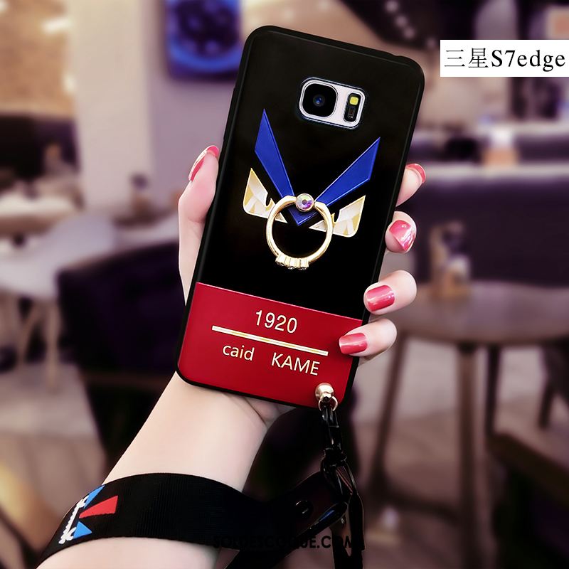 Coque Samsung Galaxy S7 Edge Tendance Personnalité Fluide Doux Téléphone Portable Étoile Housse Pas Cher