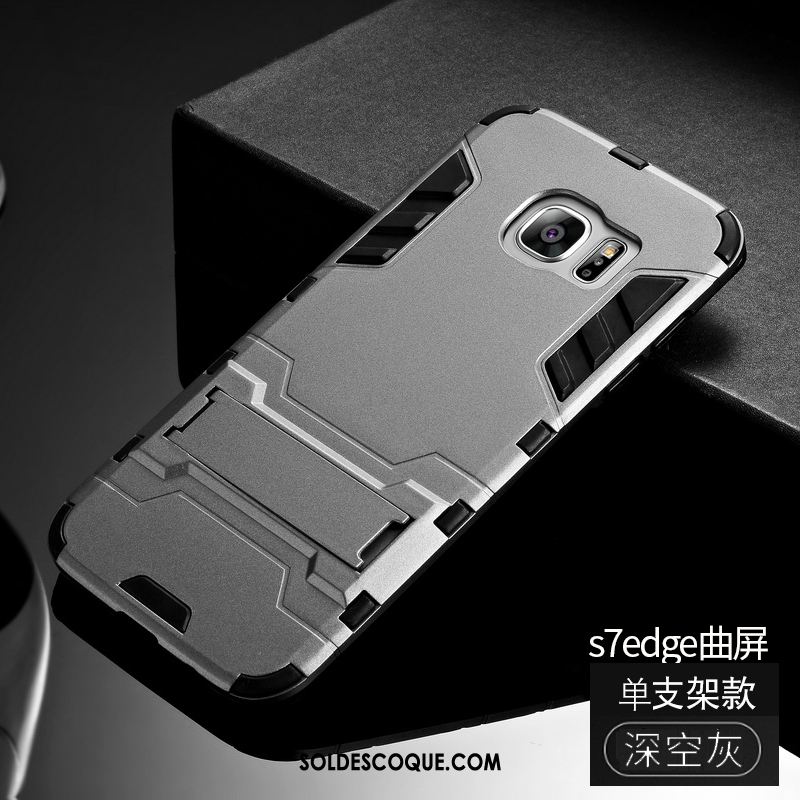 Coque Samsung Galaxy S7 Edge Tout Compris Fluide Doux Tendance Simple Incassable Housse En Ligne