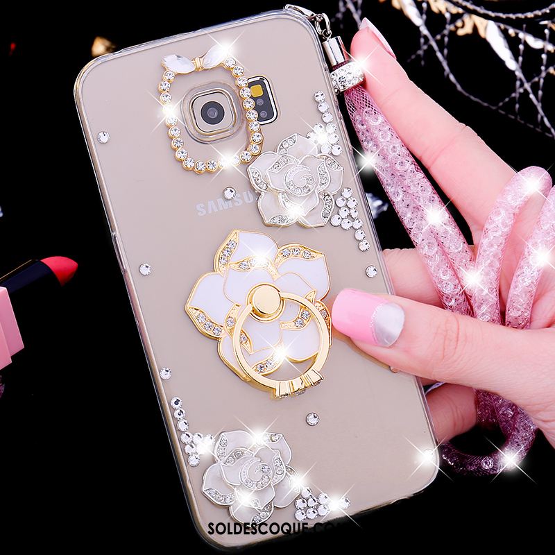 Coque Samsung Galaxy S7 Edge Téléphone Portable Tendance Protection Mode Strass En Vente