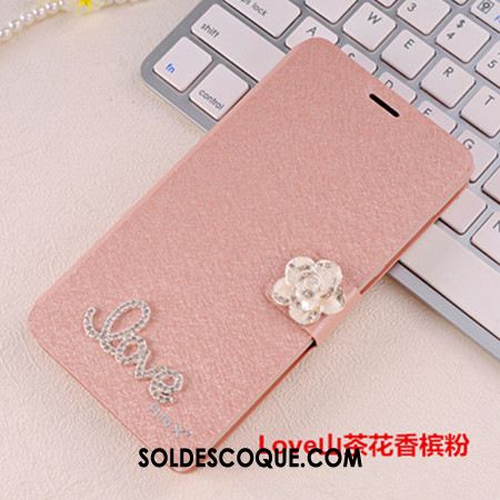 Coque Samsung Galaxy S7 Edge Étoile Étui En Cuir Protection Tendance Strass Pas Cher