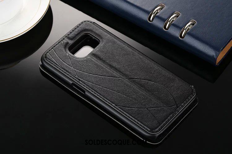 Coque Samsung Galaxy S7 Edge Étui Étoile Clamshell Téléphone Portable Étui En Cuir En Ligne