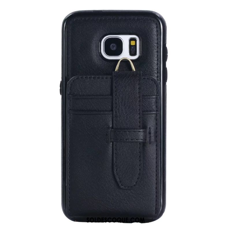 Coque Samsung Galaxy S7 Ornements Suspendus Étoile Carte Étui En Cuir Rouge En Vente