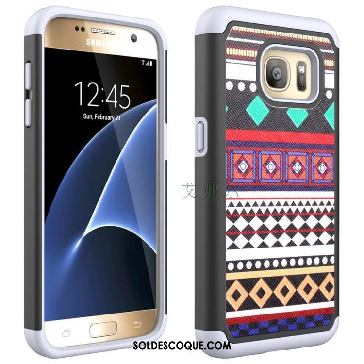 Coque Samsung Galaxy S7 Protection Téléphone Portable Étui Incassable Silicone France