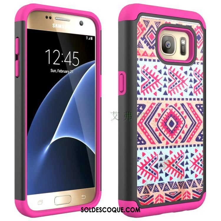 Coque Samsung Galaxy S7 Protection Téléphone Portable Étui Incassable Silicone France