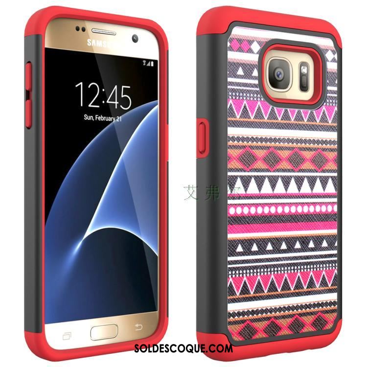 Coque Samsung Galaxy S7 Protection Téléphone Portable Étui Incassable Silicone France
