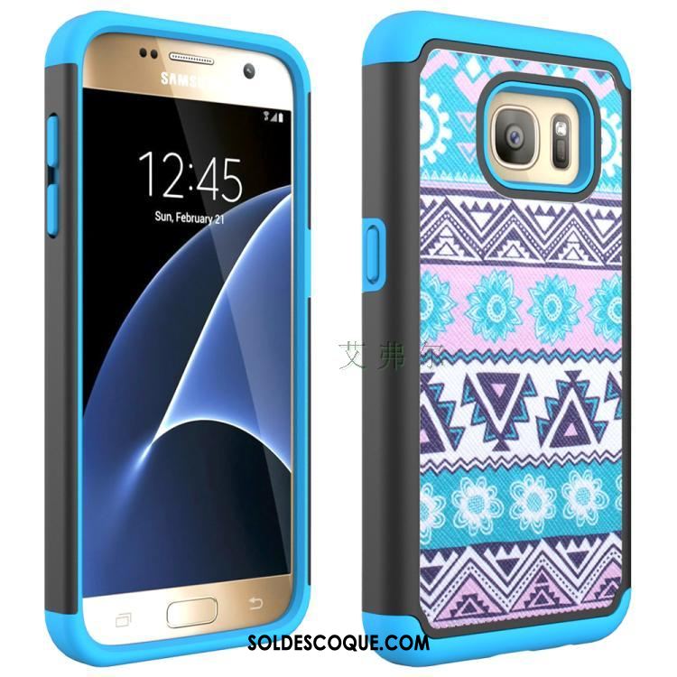 Coque Samsung Galaxy S7 Protection Téléphone Portable Étui Incassable Silicone France