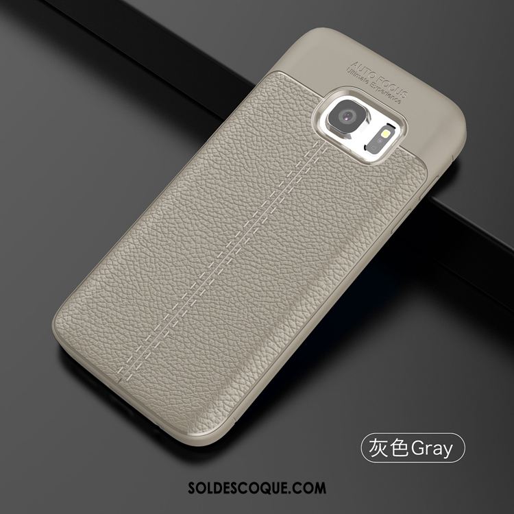 Coque Samsung Galaxy S7 Protection Étoile Bleu Fluide Doux Étui En Ligne