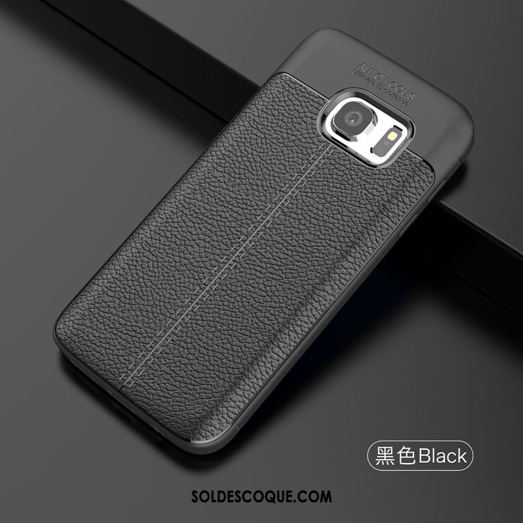 Coque Samsung Galaxy S7 Protection Étoile Bleu Fluide Doux Étui En Ligne